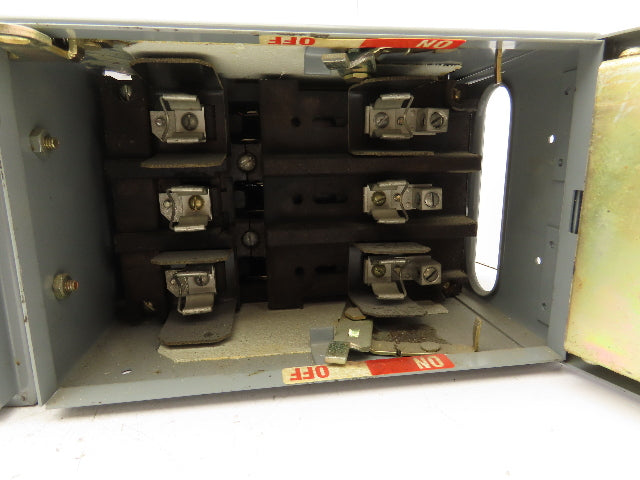Square D QMB-3603-T Fusible Panelboard Disconnect Switch Twin 30A 600V Lot of 2