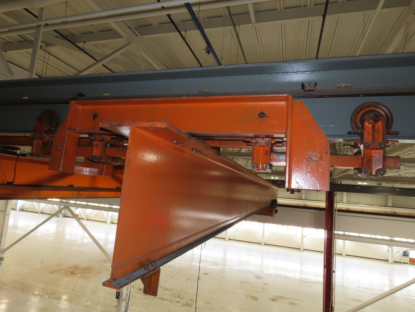 Cleveland Tramrail 16 Ton Double Girder Underhung Bridge Crane 43' Span w/Remote