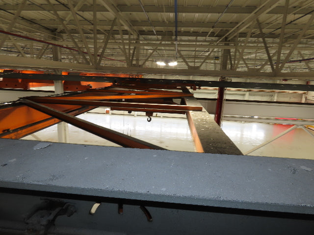 Cleveland Tramrail 16 Ton Double Girder Underhung Bridge Crane 43' Span w/Remote