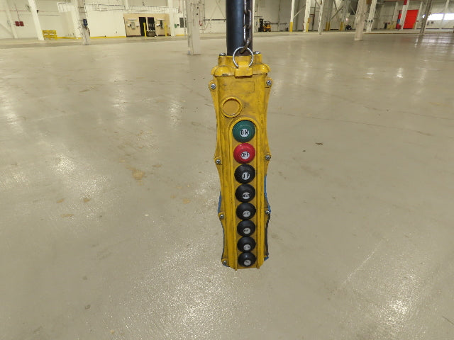 Cleveland Tramrail P&H 10 Ton Double Girder Underhung Bridge Crane 43' Span