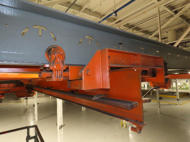 Cleveland Tramrail P&H 10 Ton Double Girder Underhung Bridge Crane 43' Span
