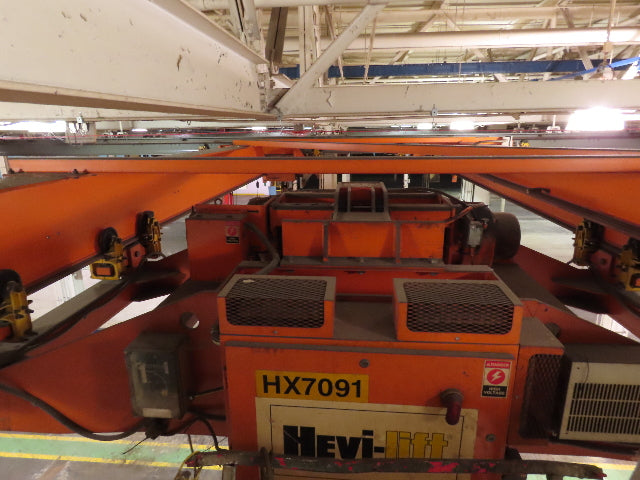 Cleveland Tramrail P&H 15 Ton Double Girder Underhung Bridge Crane 34' 10" Span