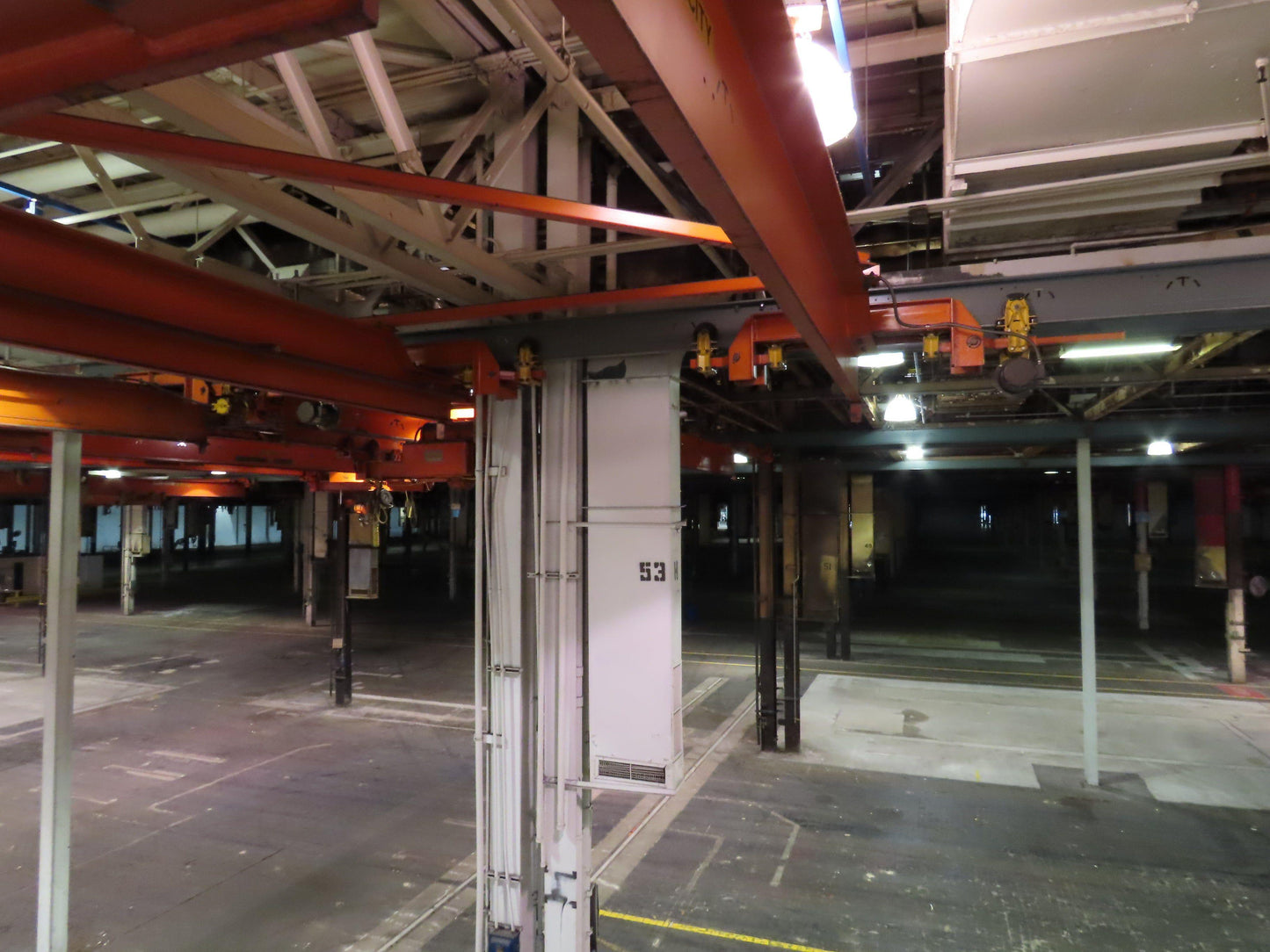 Cleveland Tramrail P&H 15 Ton Double Girder Bridge Crane 34' 10" Span w/Remote