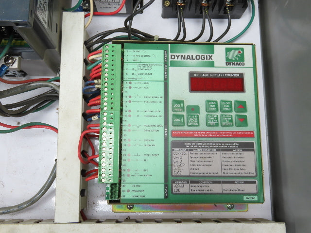 Dynaco DY2000 Dynalogix Logic Door Speed Controller Module 480V 3Hp