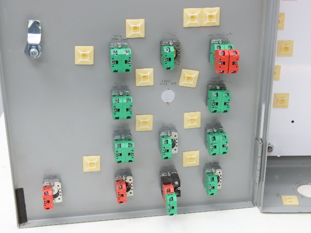Wiegmann N1C162406LP Electrical Enclosure 24x16x6" Control Panel Switches 7x9"