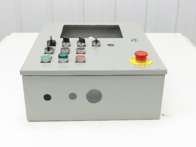 Wiegmann N1C162006LP Electrical Enclosure 20x16x6" Control Panel Switches 7x9"