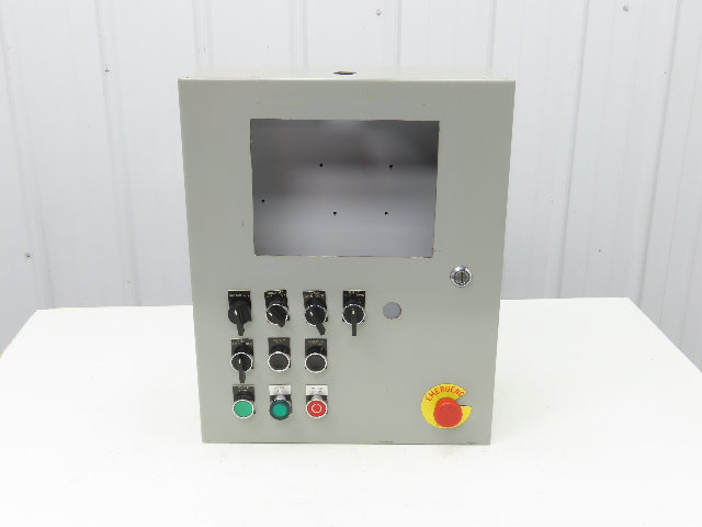 Wiegmann N1C162006LP Electrical Enclosure 20x16x6" Control Panel Switches 7x9"
