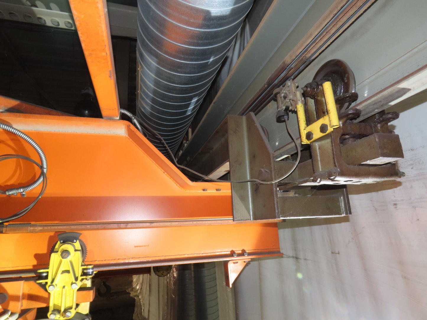 Cleveland Tramrail P&H 15 Ton Double Girder Bridge Crane 45' Span 2-Hoists