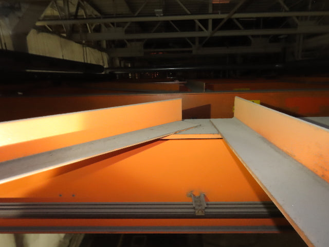Cleveland Tramrail P&H 15 Ton Double Girder Underhung Bridge Crane 45' Span