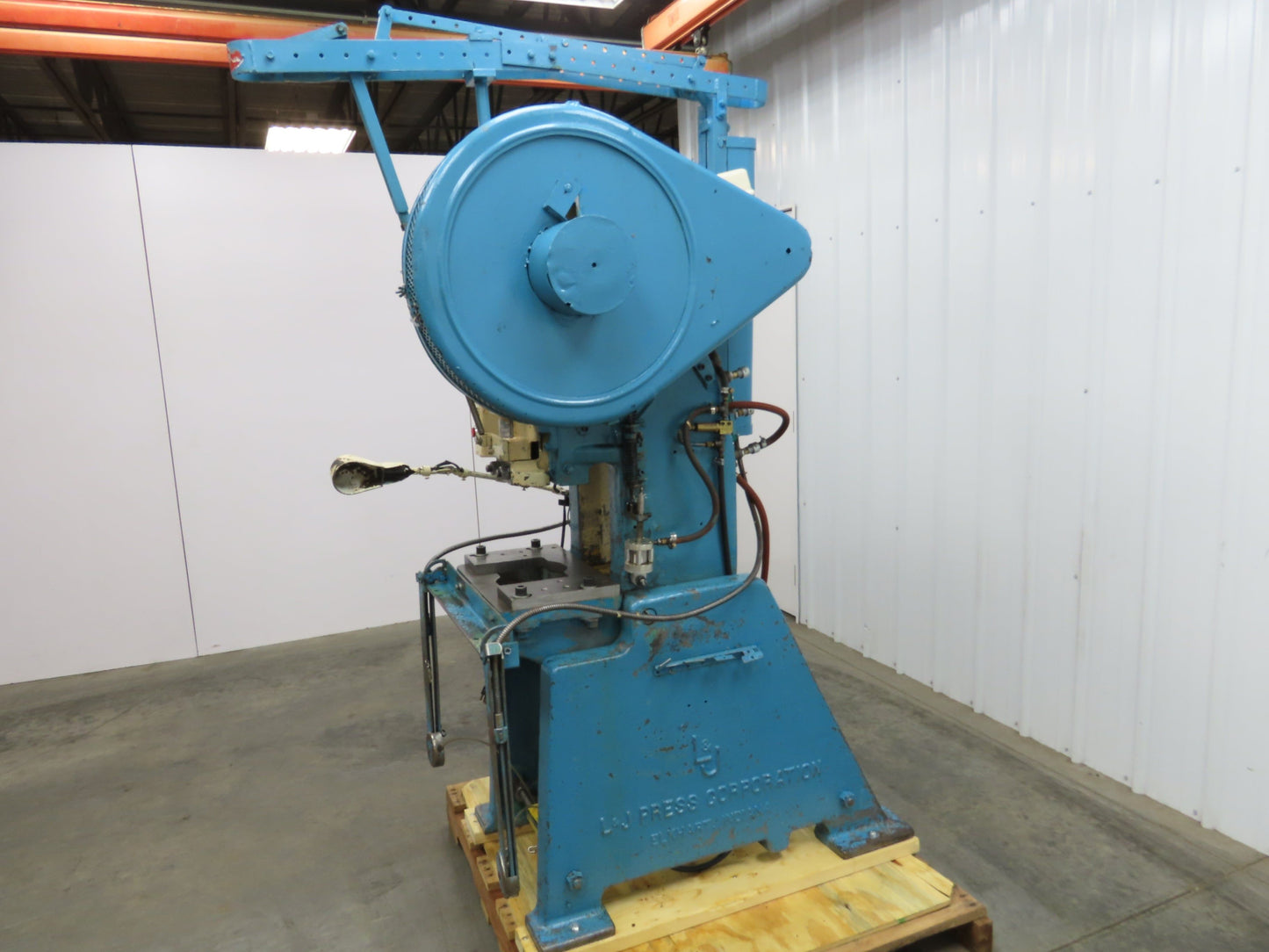 L&J No 18 Mechanical OBI Punch Press 18 Ton 2" Stroke 6" Throat 1.5Hp 3Ph