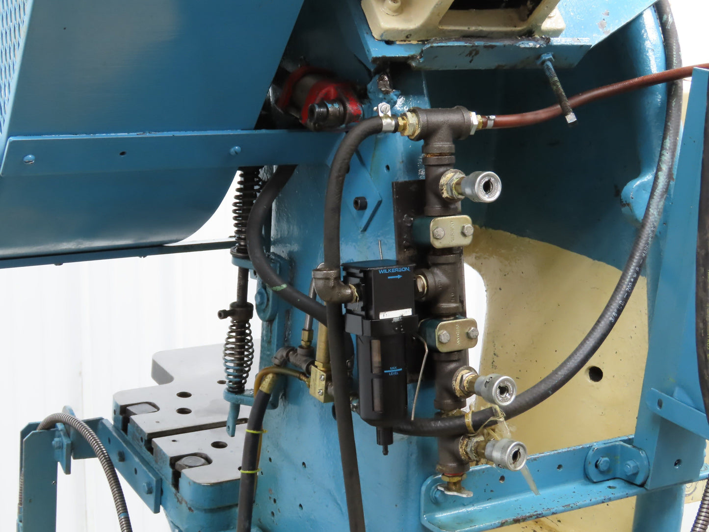 L&J No 3 Mechanical OBI Punch Press 22 Ton 2" Stroke 6-1/2" Throat 2Hp 3Ph