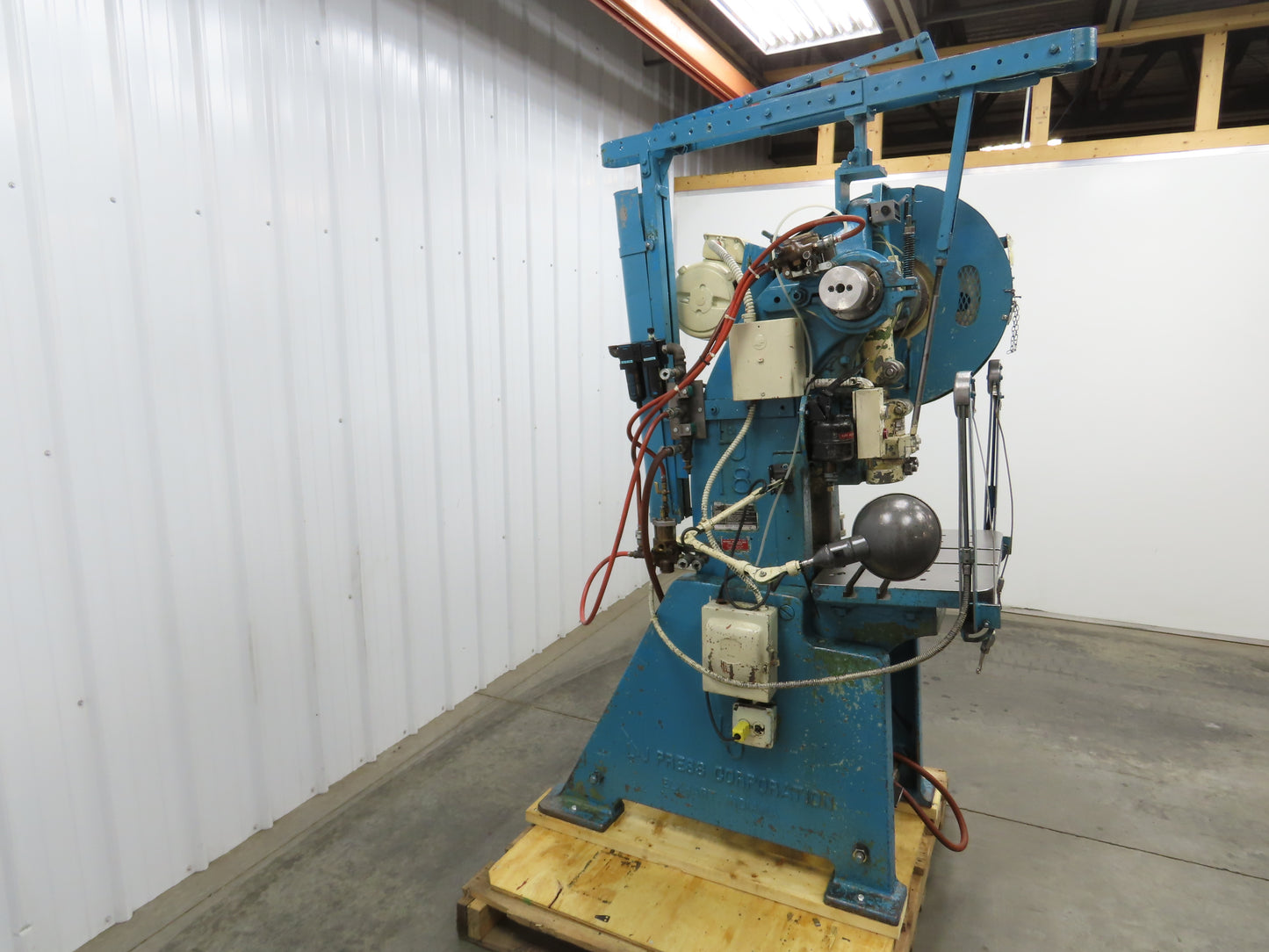 L&J No18 No 18 Mechanical OBI Punch Press 18 Ton 2" Stroke 6" Throat 1.5Hp 3Ph