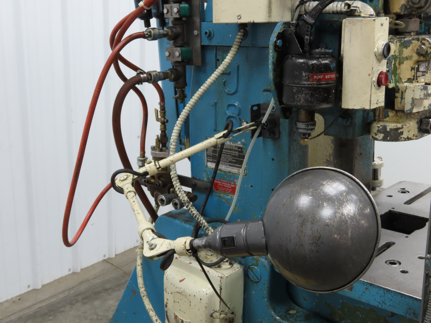 L&J No18 No 18 Mechanical OBI Punch Press 18 Ton 2" Stroke 6" Throat 1.5Hp 3Ph