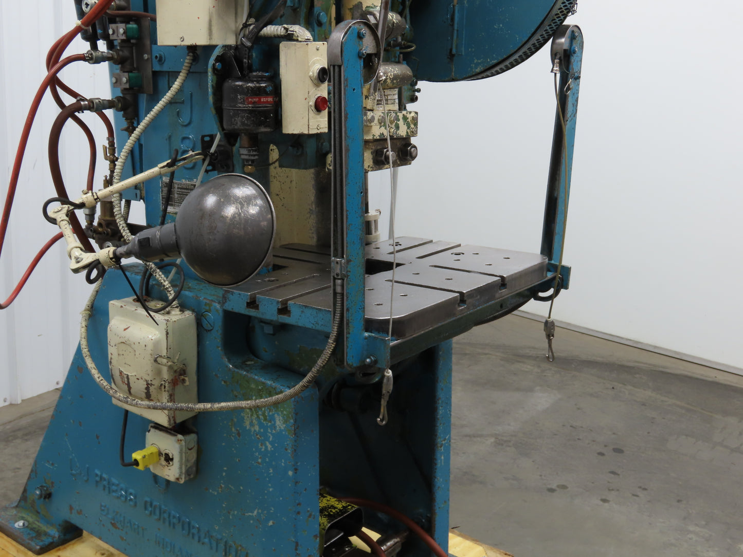 L&J No18 No 18 Mechanical OBI Punch Press 18 Ton 2" Stroke 6" Throat 1.5Hp 3Ph