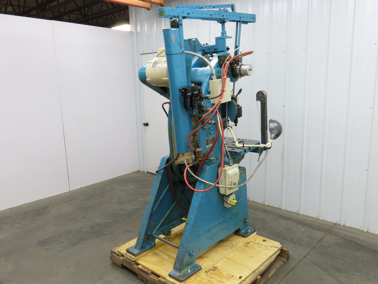 L&J No18 No 18 Mechanical OBI Punch Press 18 Ton 2" Stroke 6" Throat 1.5Hp 3Ph