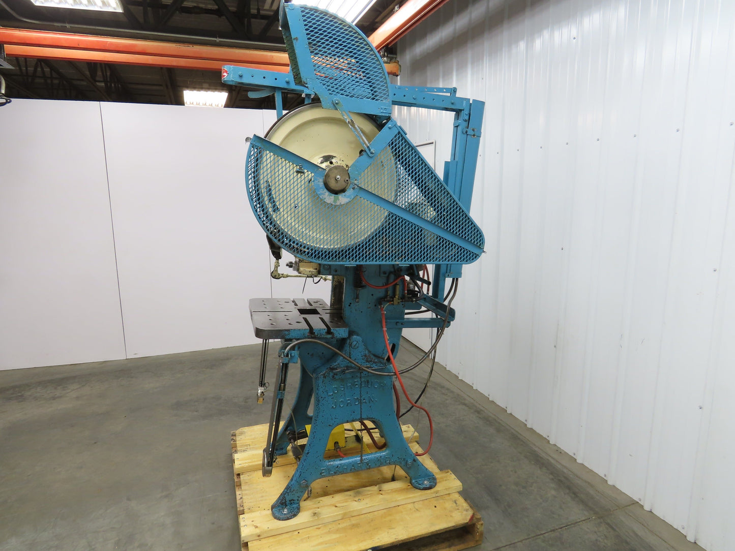 L&J No 2 Mechanical OBI Punch Press 18 Ton 2" Stroke 5-1/2" Throat 1.5Hp 3Ph