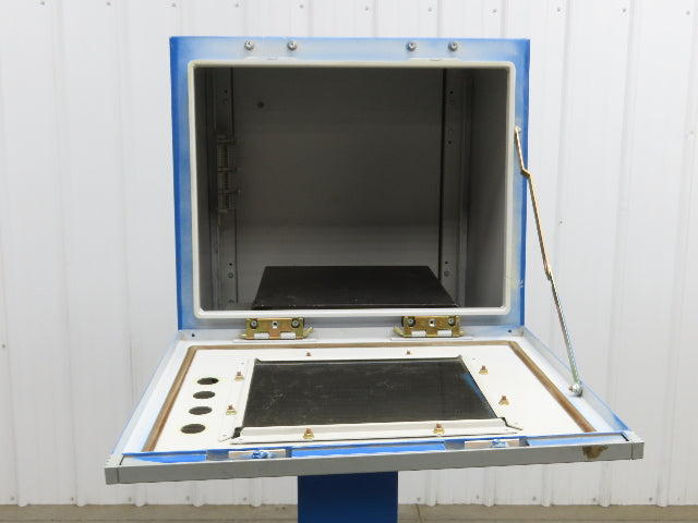 Hoffman Concept HMI Computer Workstation Electrical Enclosure Pedestal