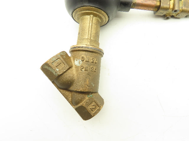 Granzow PABR-20FSO Bronze Pneumatic Solenoid Valve 2-Way 3/4" NPT 24VDC N.C.