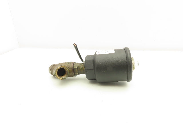 Asco 8290B005 Bronze Pneumatic Solenoid Valve 2-Way 3/4" NPT 24VDC N.C.
