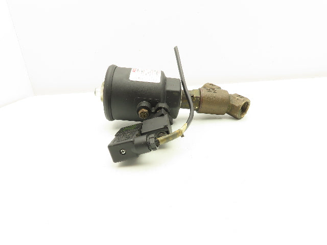 Asco 8290B005 Bronze Pneumatic Solenoid Valve 2-Way 3/4" NPT 24VDC N.C.