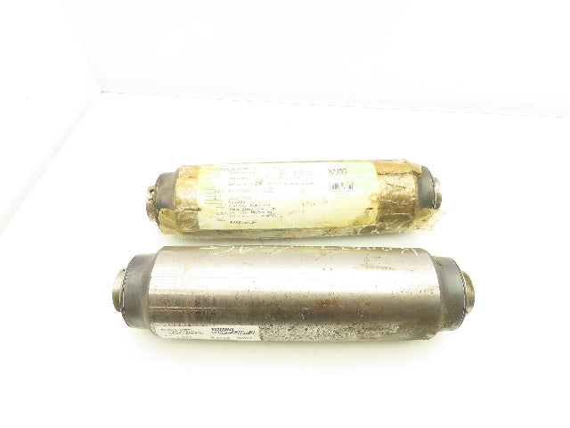Rapistan K000379AAG Belt Conveyor Steel Idler Pulley 4" Dia 13-1/4"W Lot of 2