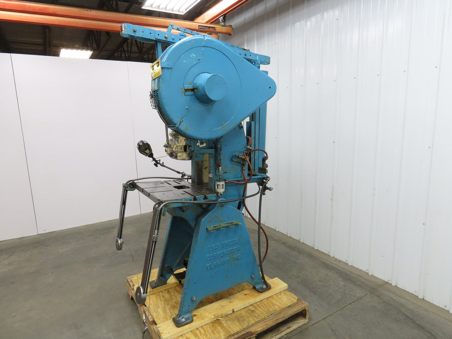 L&J No 18 Mechanical OBI Punch Press 18 Ton 2" Stroke 6" Throat 1.5Hp 3Ph