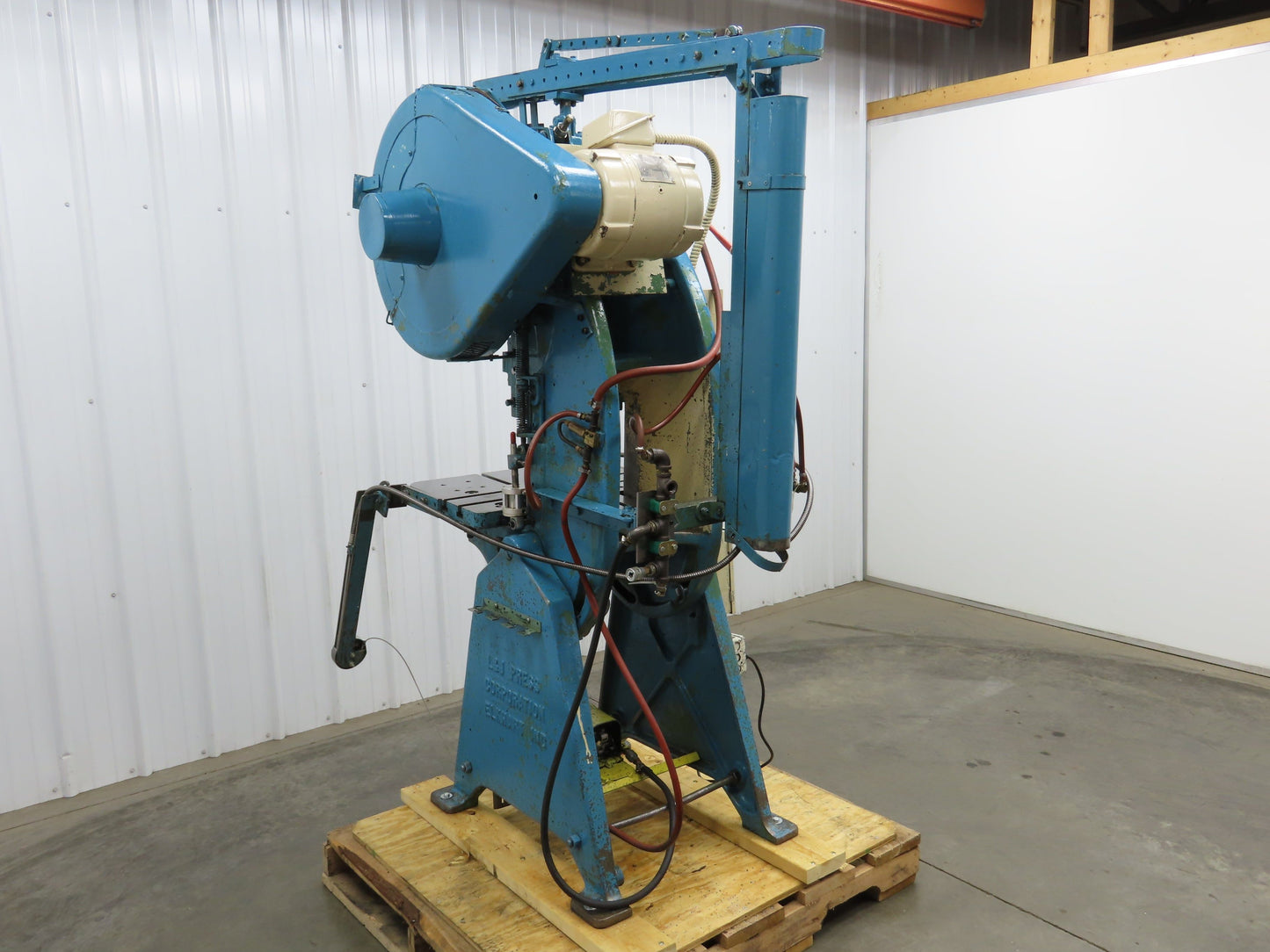 L&J No 18 Mechanical OBI Punch Press 18 Ton 2" Stroke 6" Throat 1.5Hp 3Ph
