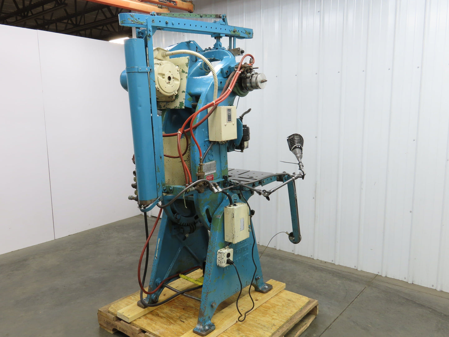 L&J No 18 Mechanical OBI Punch Press 18 Ton 2" Stroke 6" Throat 1.5Hp 3Ph