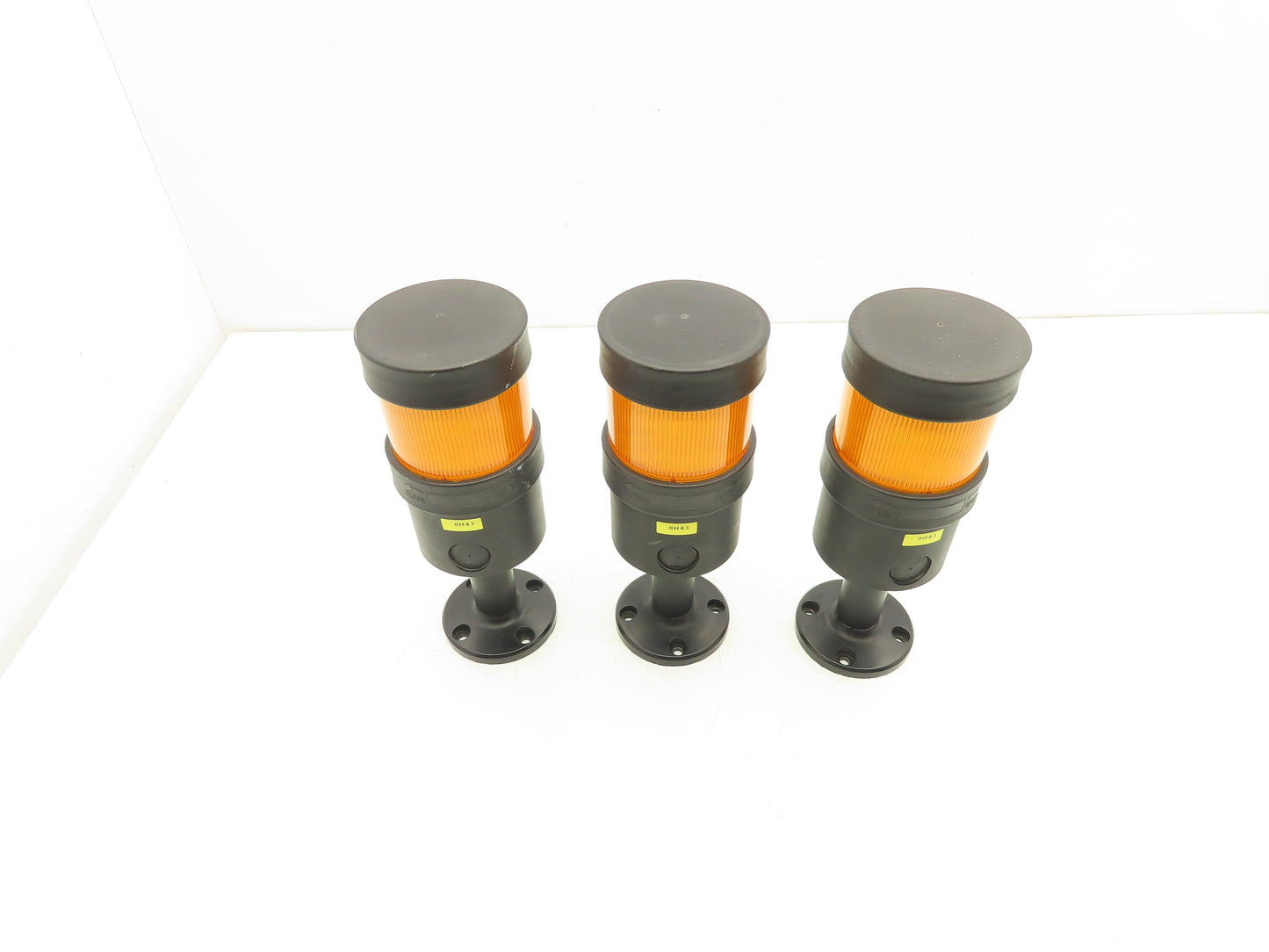 Telemecanique XVB C2B5 Modular Stack Light Tower Amber 24V Steady Base Lot of 3