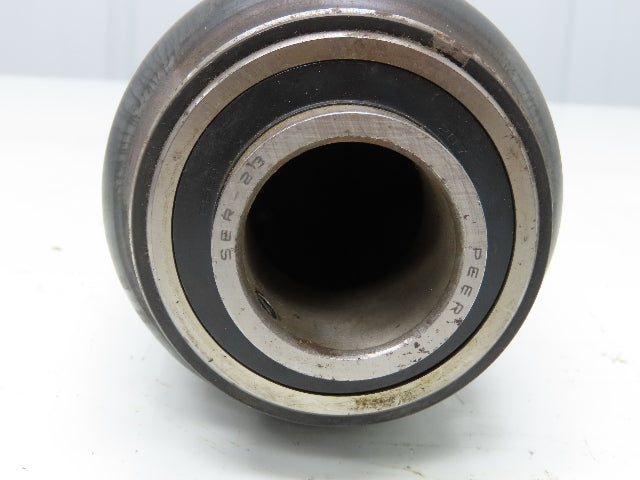 Rapistan K000306ABG Belt Conveyor Steel Idler Pulley 4" Dia 29-7/16"W