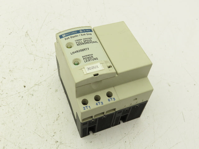Telemecanique LH4N206RT7 Soft Starter/Stop 4HP 3PH 480V 6.2A