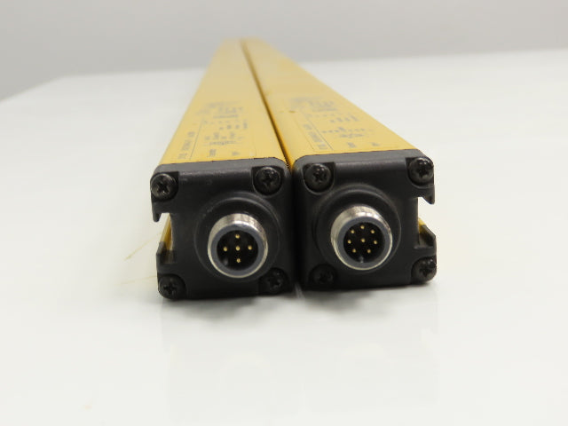 IFM OYA1510-90-4-12-P-1 Safety Light Curtain Transmitter Receiver Set 150mm