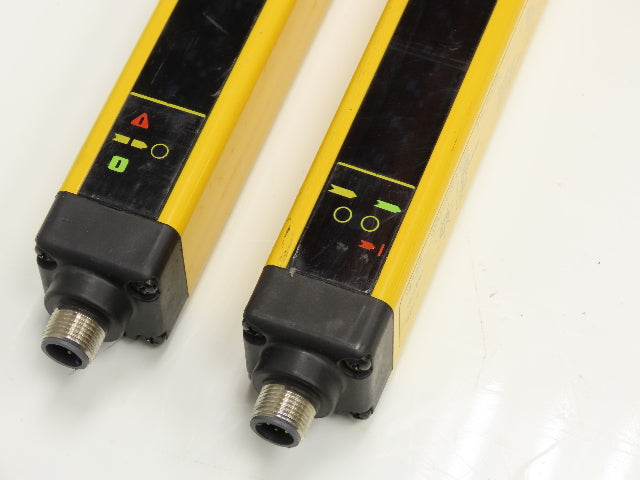 IFM OYA1510-90-4-12-P-1 Safety Light Curtain Transmitter Receiver Set 150mm