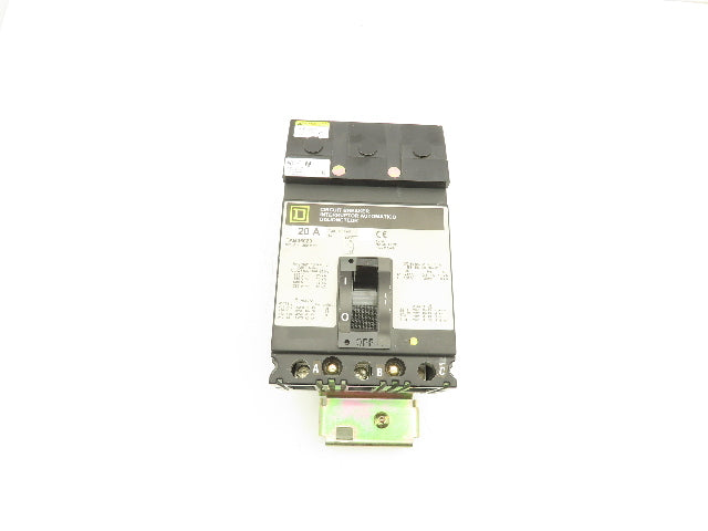 Square D FAB36020 I-Line Circuit Breaker 20A 600V 3 Pole Gray Face