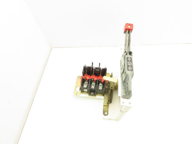 Square D 9422 TC-1 Safety Disconnect Switch 30A 600V Plate Switch Lever