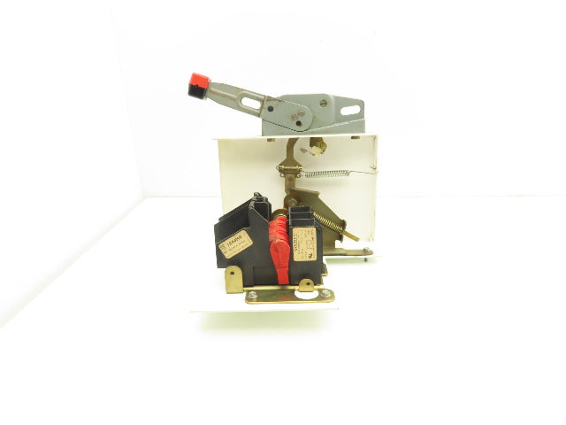 Square D 9422 TC-1 Safety Disconnect Switch 30A 600V Plate Switch Lever