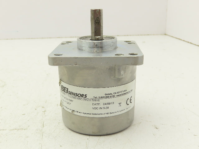 BEI Sensors H25D-SS-2048-ABC-28V/V-SM16 Rotary Encoder 7-Pin 5-28VDC
