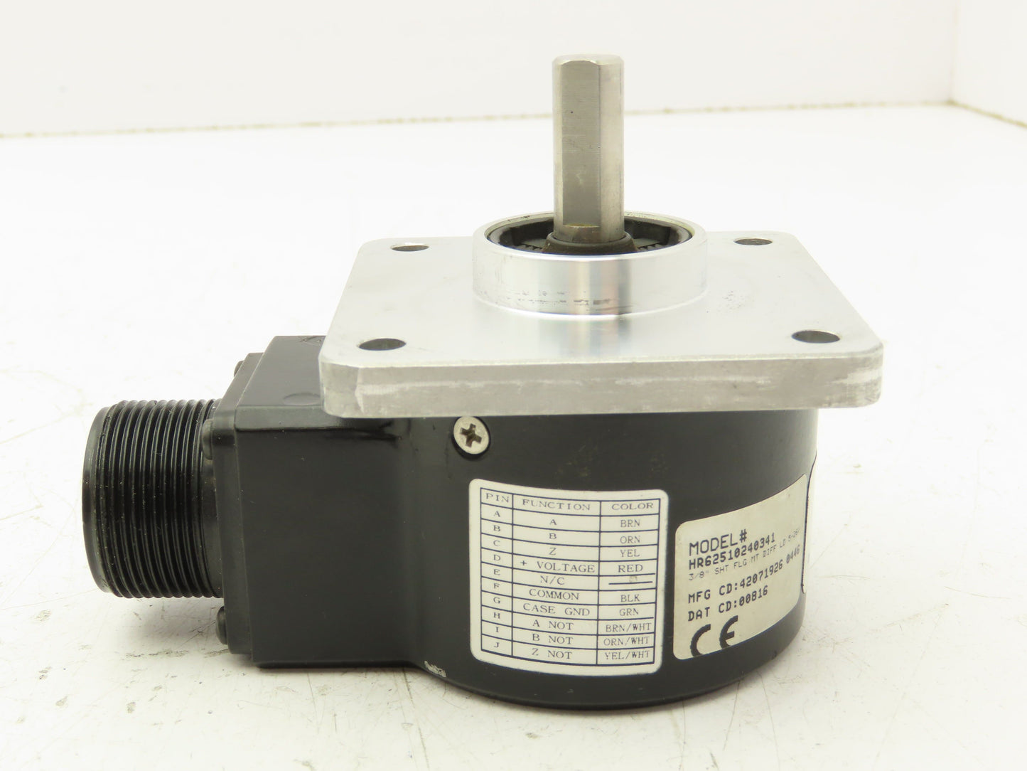 Dynapar HR62510240341 Rotary Encoder 10-Pin 5-26VDC Black