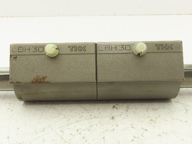 THK LBH30 Ball Spline Rigid Square Nut Bearings Non Rotating Shaft 27.5" Travel