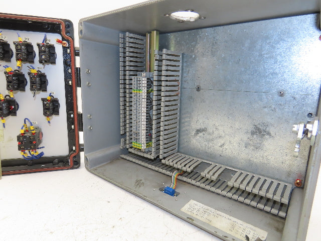 Electrical Enclosure Control Panel HMI 300x400x150mm 7.25x6.25" Cutout 22mm Hole