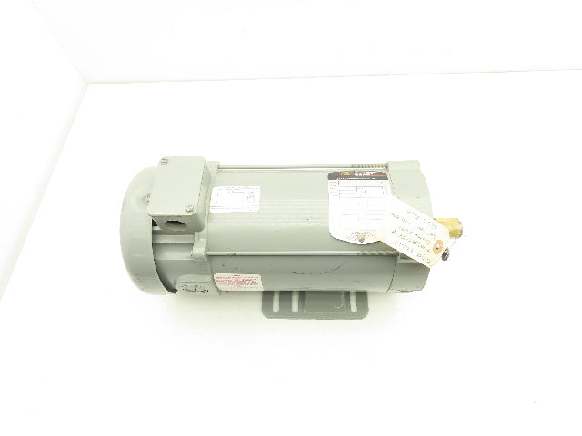 Boston Gear PM18100TF-B DC Motor 180V 1Hp 5A 1750 RPM 56CZ Frame 7/8" Shaft