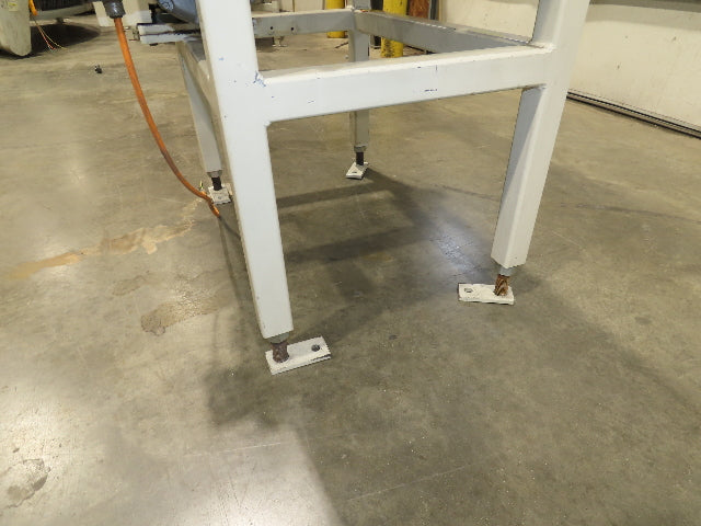 Buhrt 20"x 34"L Plastic Chain Conveyor 12" Mattop Intralox LH Belt Drive 460V