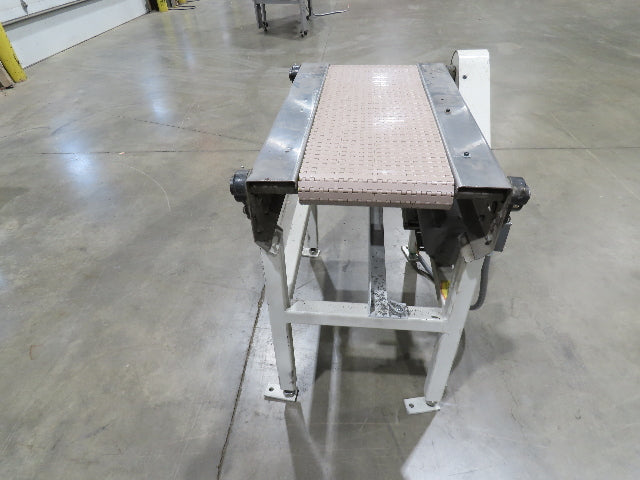 Buhrt 20"x 34"L Plastic Chain Conveyor 12" Mattop Intralox RH Belt Drive 460V