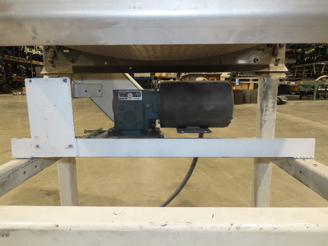 Buhrt 20"x 34"L Plastic Chain Conveyor 12" Mattop Intralox RH Belt Drive 460V
