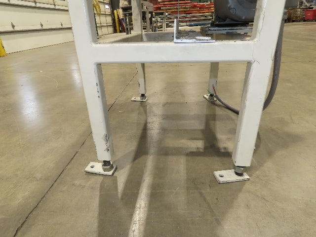 Buhrt 20"x 34"L Plastic Chain Conveyor 12" Mattop Intralox RH Belt Drive 460V