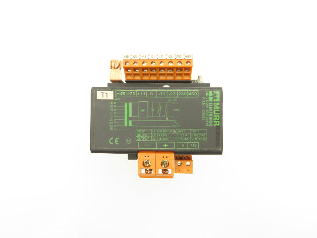 Murrelektronik 856385 Transformer 1Ph HV 208/506VAC LV 24VDC/115VAC