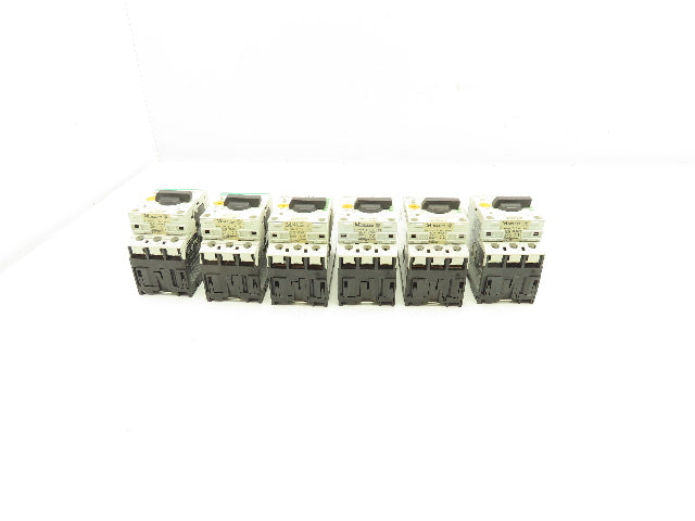 Moeller PKZMO-0.63 Circuit Breaker Motor Protector 0.4-0.63A 600VAC 3PH Lot Of 6