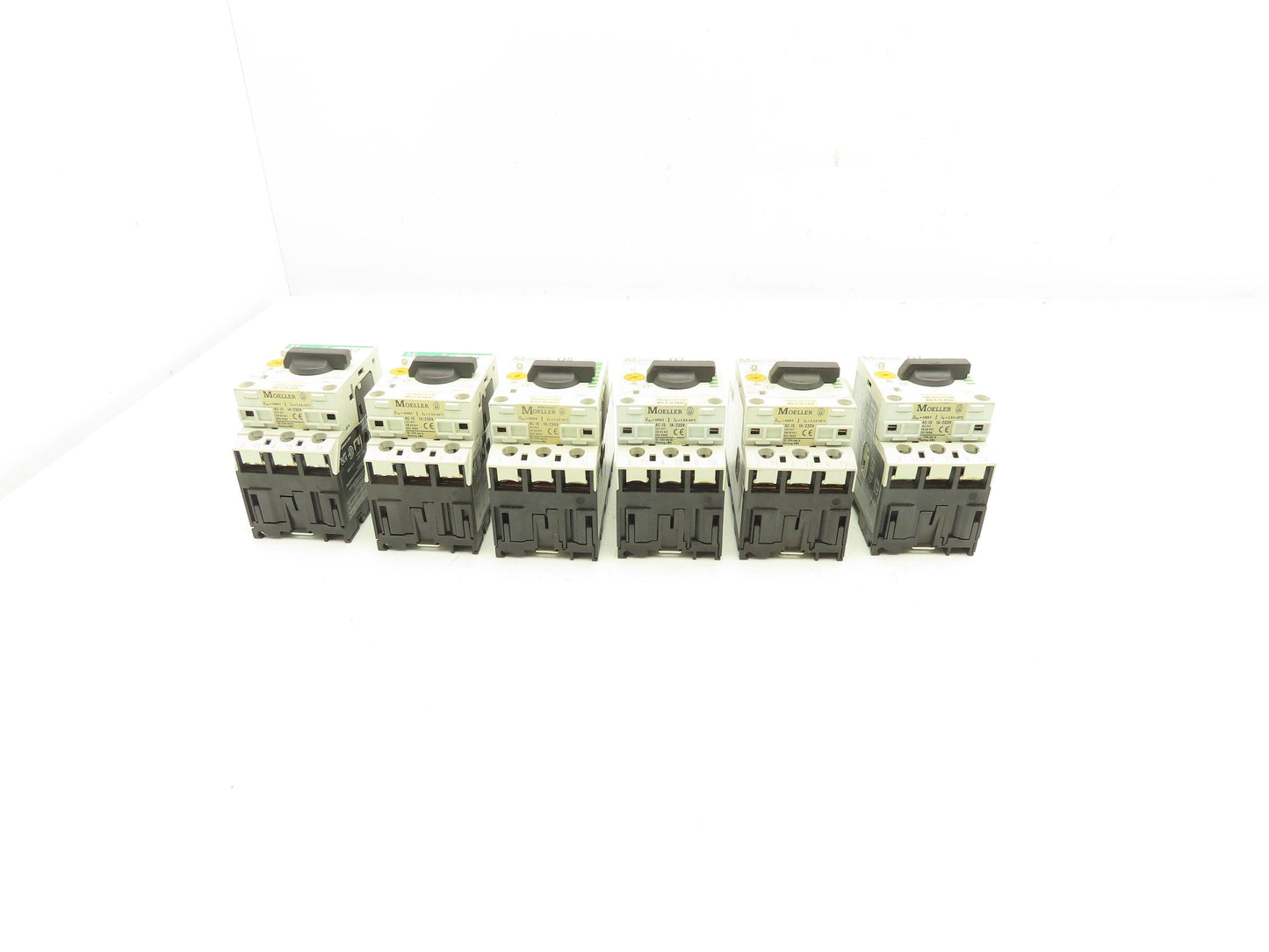 Moeller PKZMO-0.63 Circuit Breaker Motor Protector 0.4-0.63A 600VAC 3PH Lot Of 6