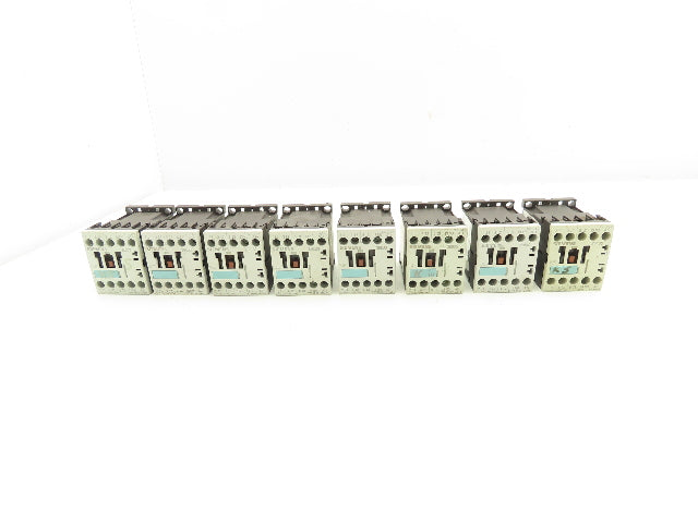 Siemens 3RT1016-1BB41 Contactor 24VDC Coil 9A 400VAC 4kW 3Pole Lot Of 8