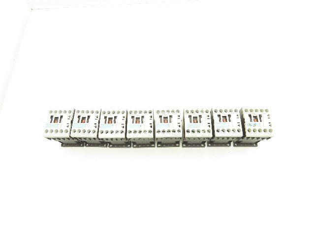 Siemens 3RT1016-1BB41 Contactor 24VDC Coil 9A 400VAC 4kW 3Pole Lot Of 8